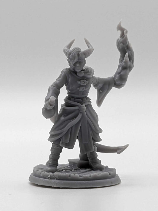 Half Demon Wizard RPG Mini